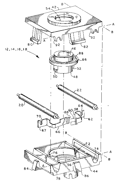 A single figure which represents the drawing illustrating the invention.